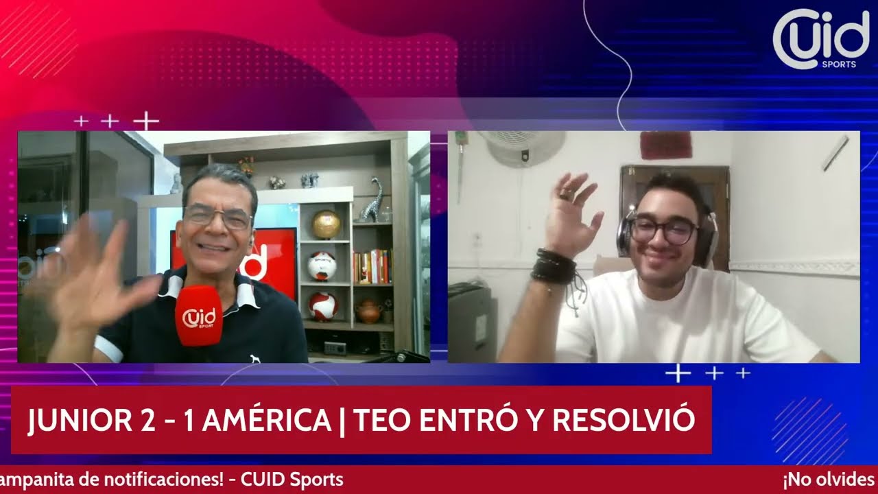EN VIVO | JUNIOR 2 - 1 AMÉRICA | FECHA 7 | TRIUNFAZO EN LA AGONÍA | TEO GUTIÉRREZ CAMBIÓ LA HISTORIA