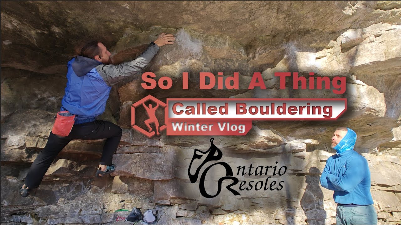 I tried this thing called Bouldering! - Winter Vlog