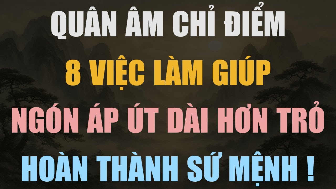 NGÓN ÁP ÚT DÀI HƠN NGÓN TRỎ – DẤU HIỆU ĐƯỢC QUAN ÂM GIAO SỨ MỆNH LỚN, ĐỪNG BỎ LỠ 8 VIỆC NÀY!