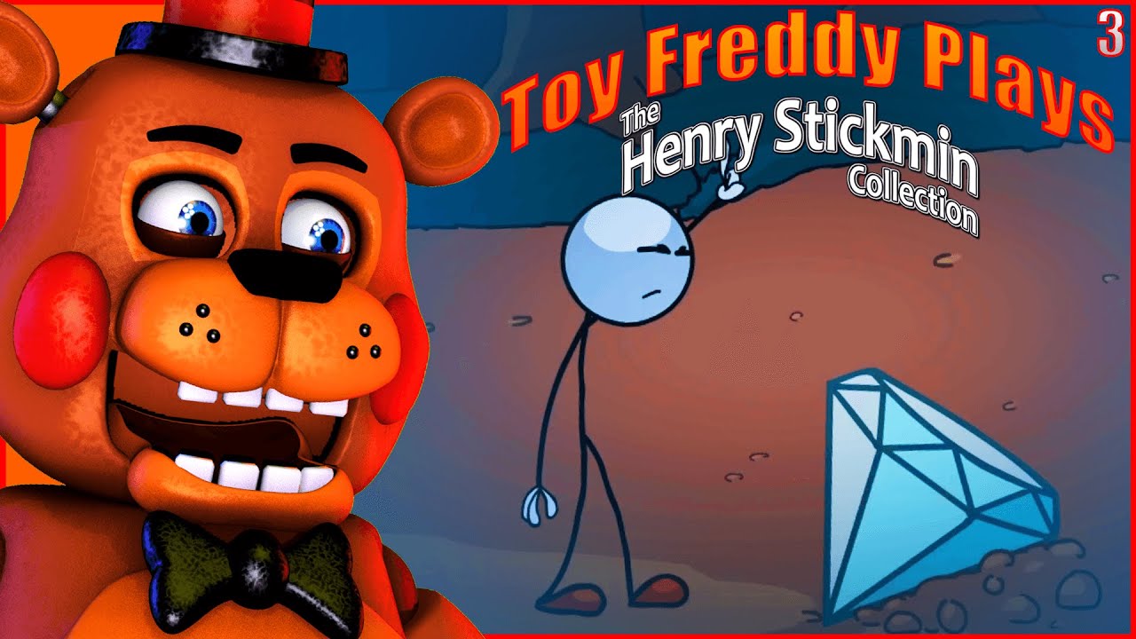 Toy Freddy Plays The Henry Stickmin Collection | Stealing The Diamond For Mr. Hugs! [Part 3]