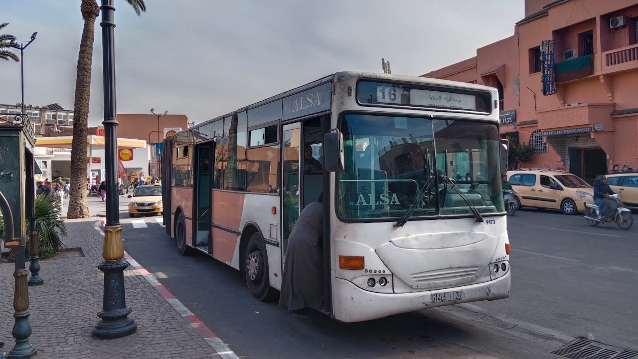 ALSA Marrakech - Hispano Orbit Articulado #9173 - linia 16