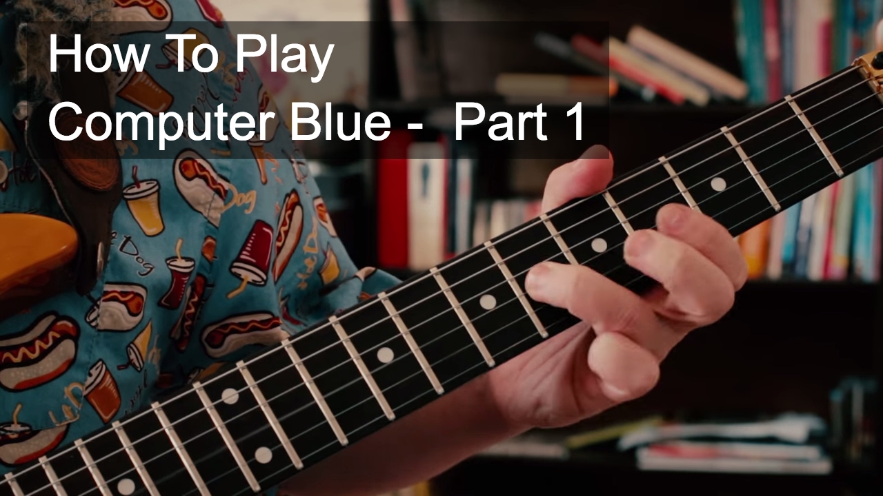 Computer Blue Part 1 - Prince Guitar Tutorial