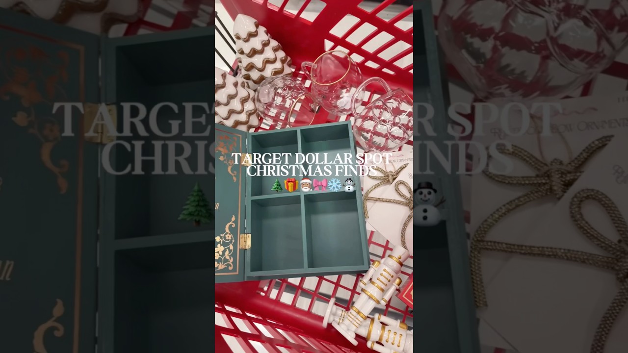 Target Dollar Spot Holiday Finds #target #targetdollarspot #holidaydecor #holidayseason #christmas