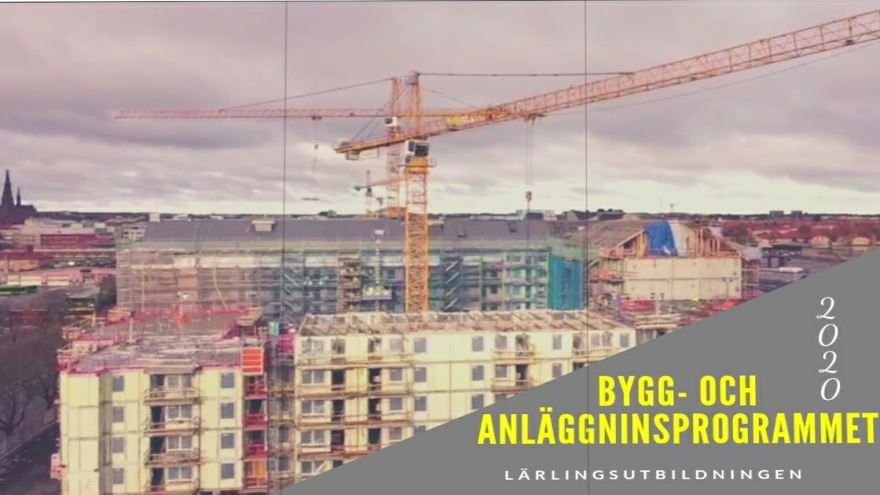 ((Lärlingsutbildningen 2020)) Bygg- och anläggninsprogrammet