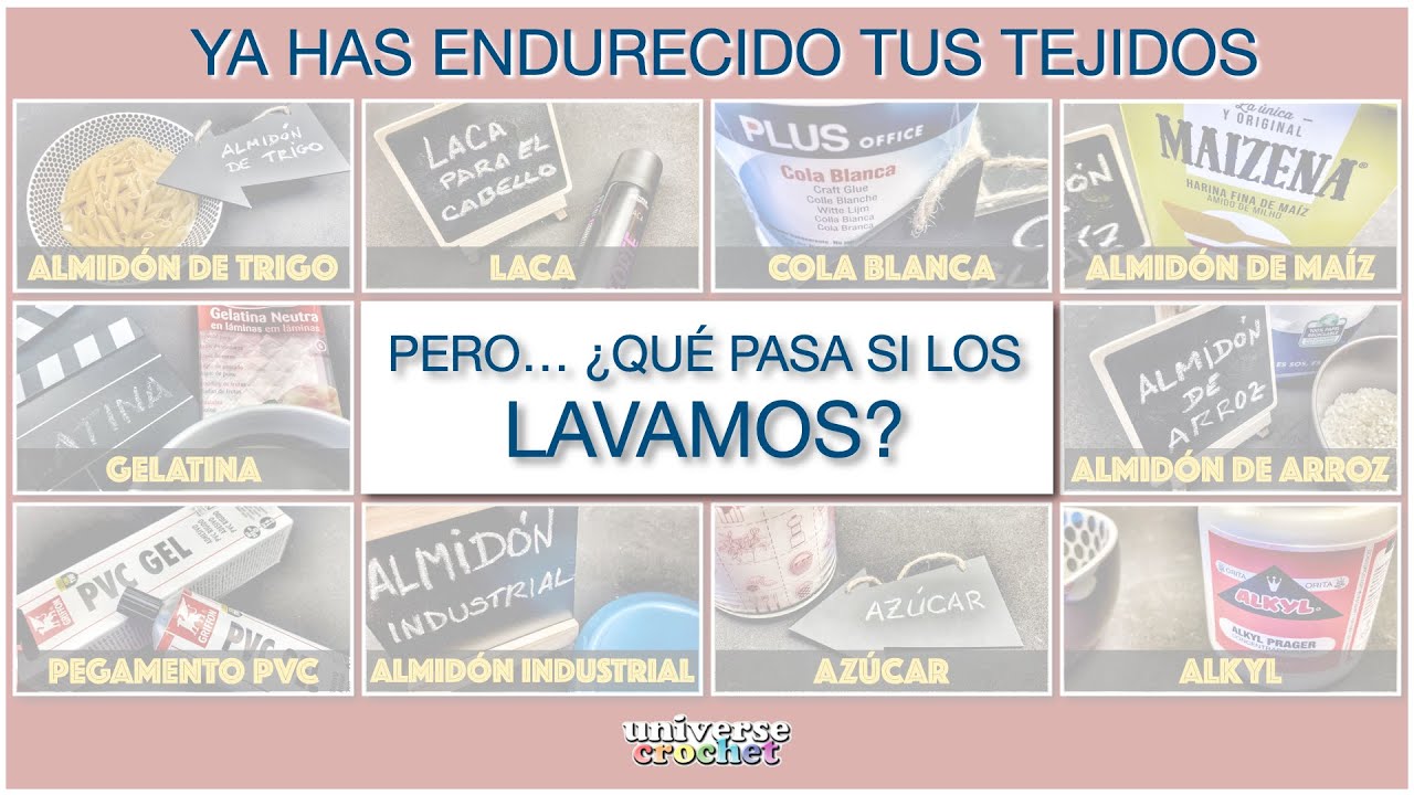 ¿Se pueden lavar los tejidos endurecidos?