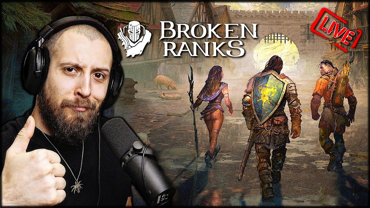 Broken Ranks - Najlepszy polski mmorpg! /Giveaway🔴 [NA ŻYWO]