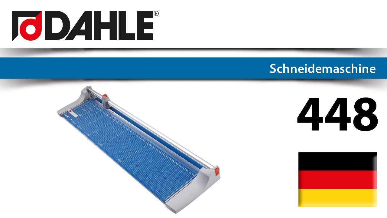 Roll- & Schnitt-Schneidemaschine DAHLE 448