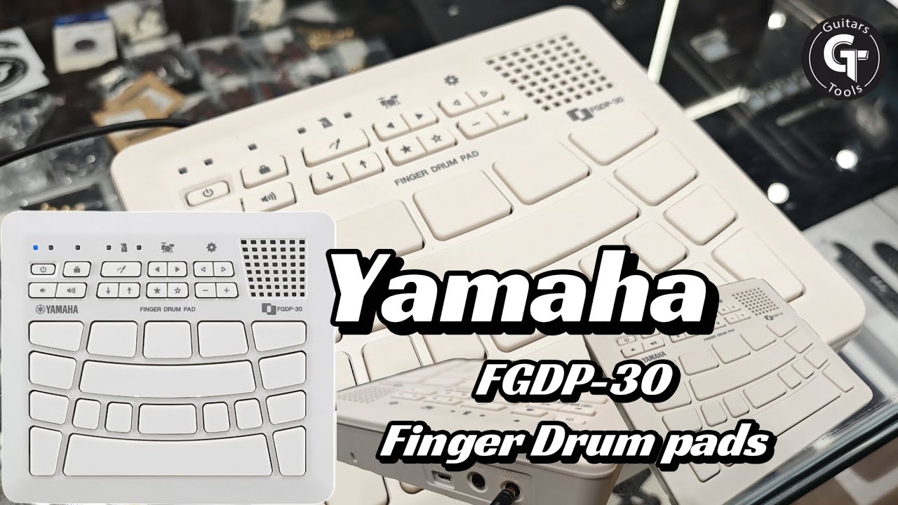 Yamaha FGDP-30 Finger Drum Pads | กลองแพดนิ้วพร้อมลำโพง ให้เสียงหลากหลาย เบา พกพกพาง่าย