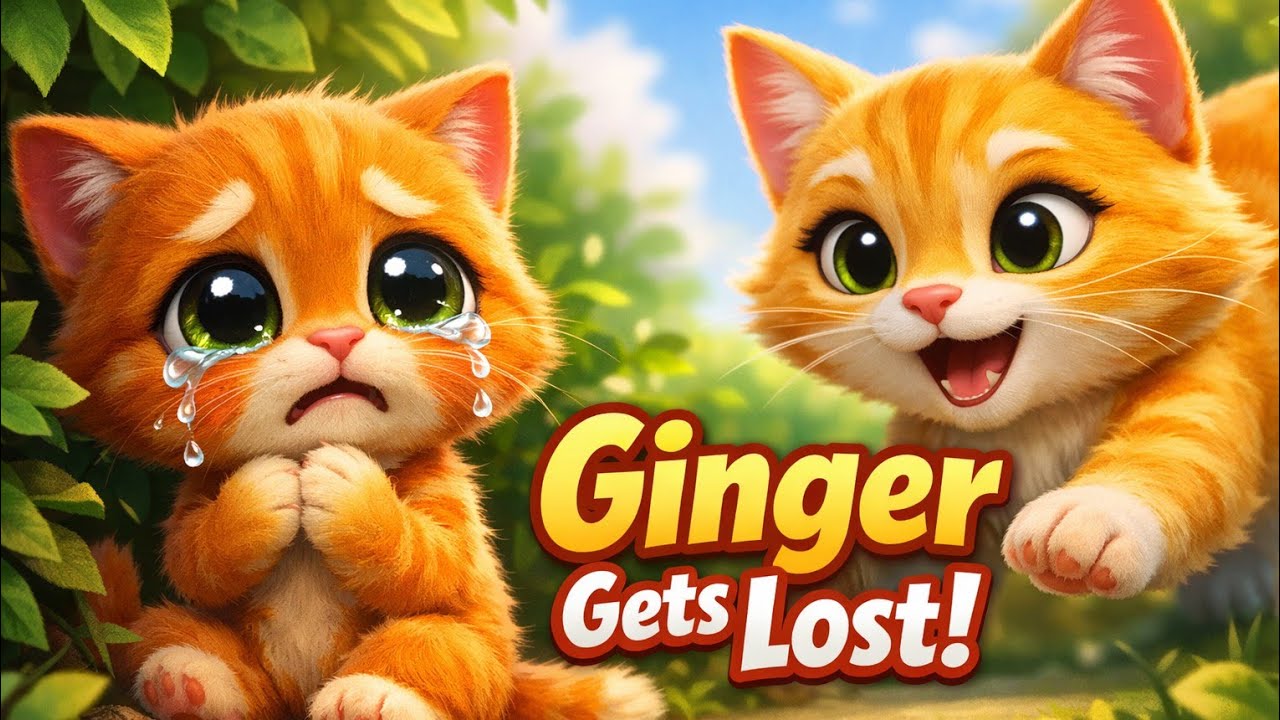 The Little Happy Cat Family 🏡 | Papa Cat, Mama Cat | Cute Bedtime Story | cat family story