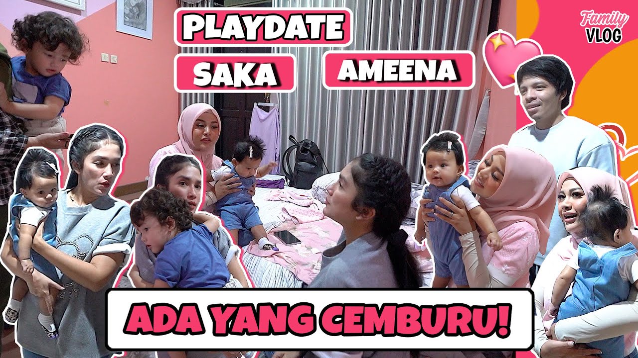 MAMA USSY GENDONG AMEENA, SAKA CEMBURU BERAT!!
