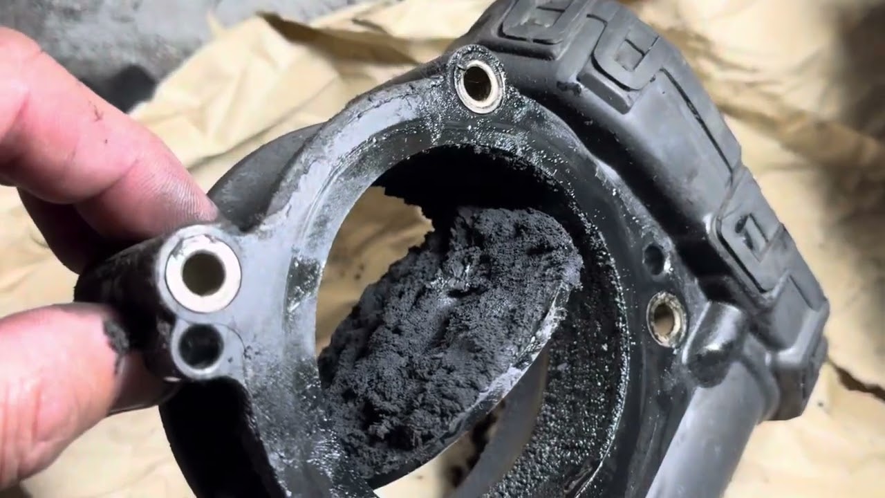 Как снять EGR и впускной коллектор Mercedes W212 651 - двигатель