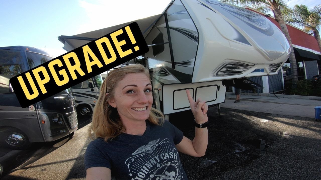 RV Upgrade || Fifth Wheel Toy Hauler For Full Time RV Living
