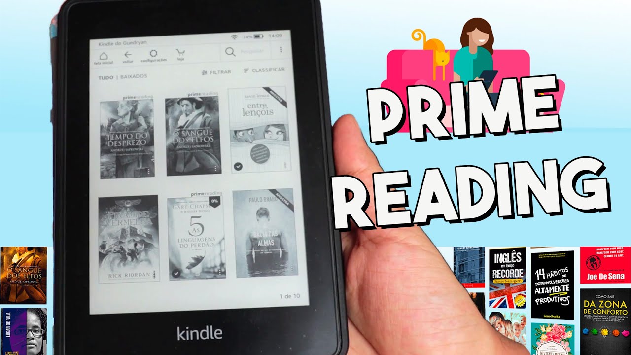 Como funciona o PRIME READING da Amazon