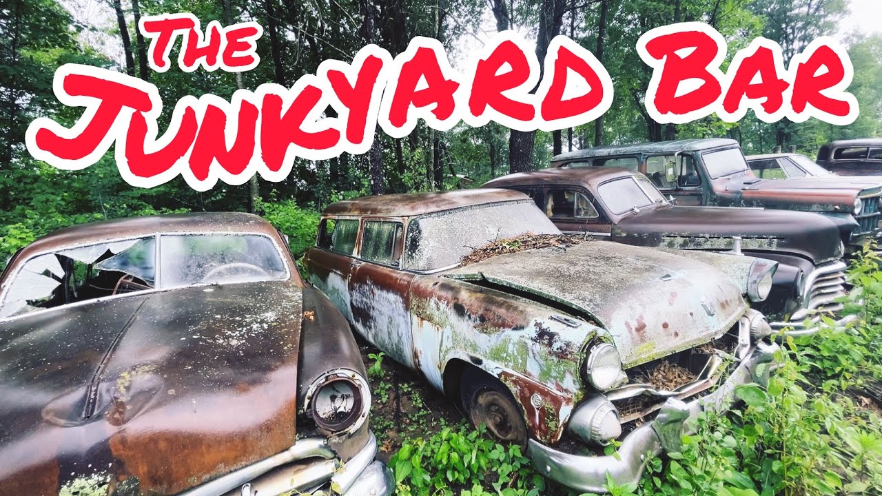 Famous Bar In The Middle Of A Classic Car Junkyard