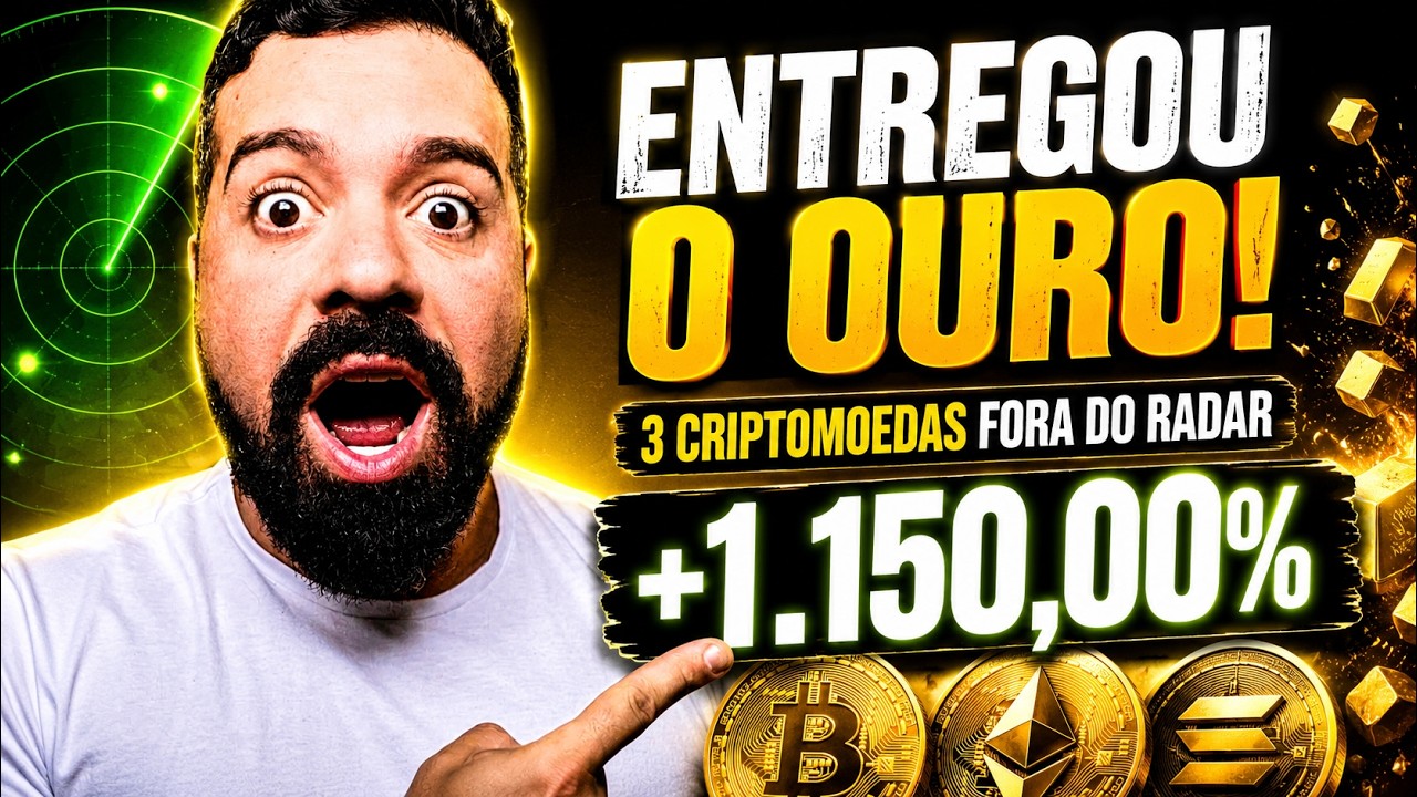 GRAYSCALE ALERTA! 3 GEMAS CRIPTOMOEDAS FORA DO RADAR COM POTENCIAL EXPLOSIVO.