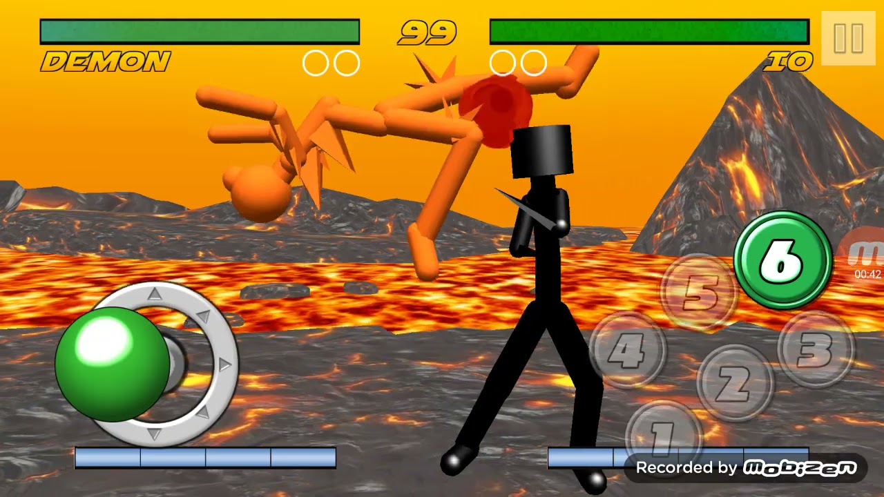 Stickman Fighting 3D Tutorial de como hacer los movimientos