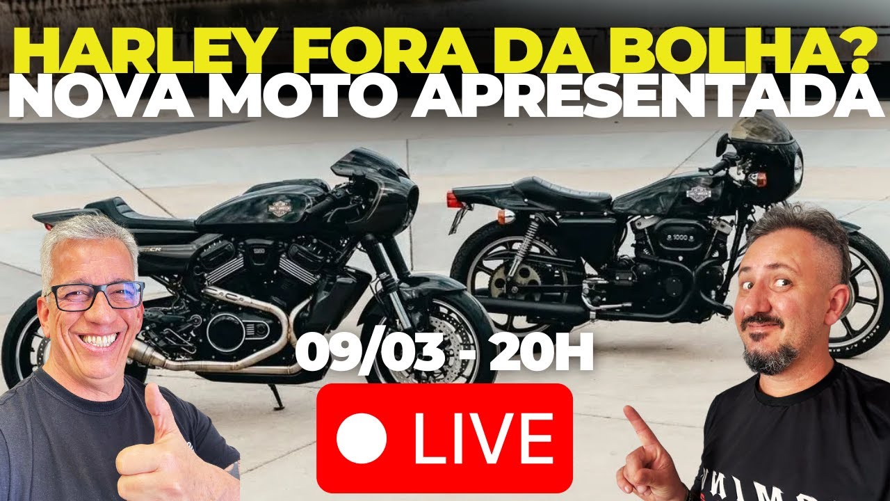 HARLEY FORA da BOLHA? Nova MOTO para PÚBLICO JOVEM é APRESENTADA
