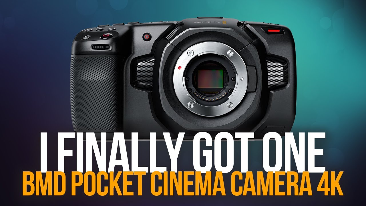 I Finally Got A Black Magic Pocket Cinema Camera 4K | Unboxing & Setup