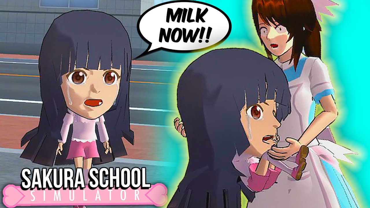 У меня родился ребенок в Sakura School Simulator