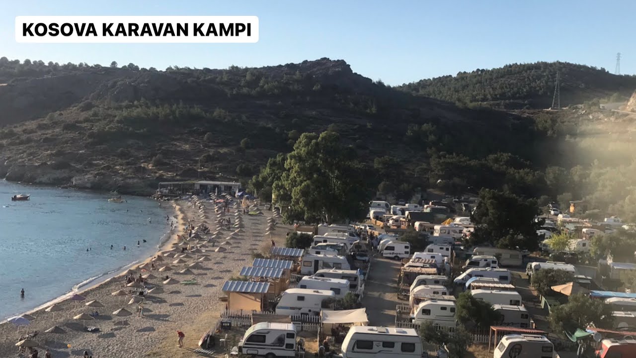 ESKİ FOÇA KOSOVA KARAVAN -ÇADIR KAMPI#Karavan#kamp#EskiFoça#çadır#camping