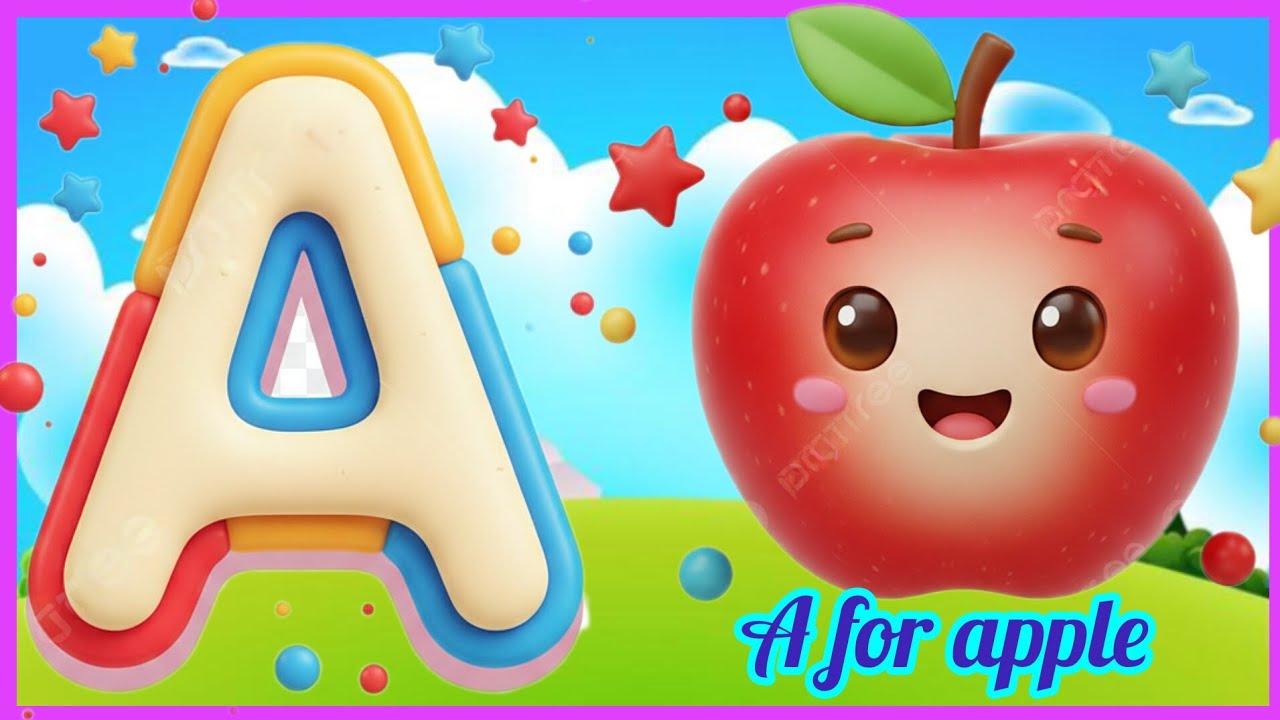 a for apple || ए फॉर एप्पल || a for apple nursery rhymes