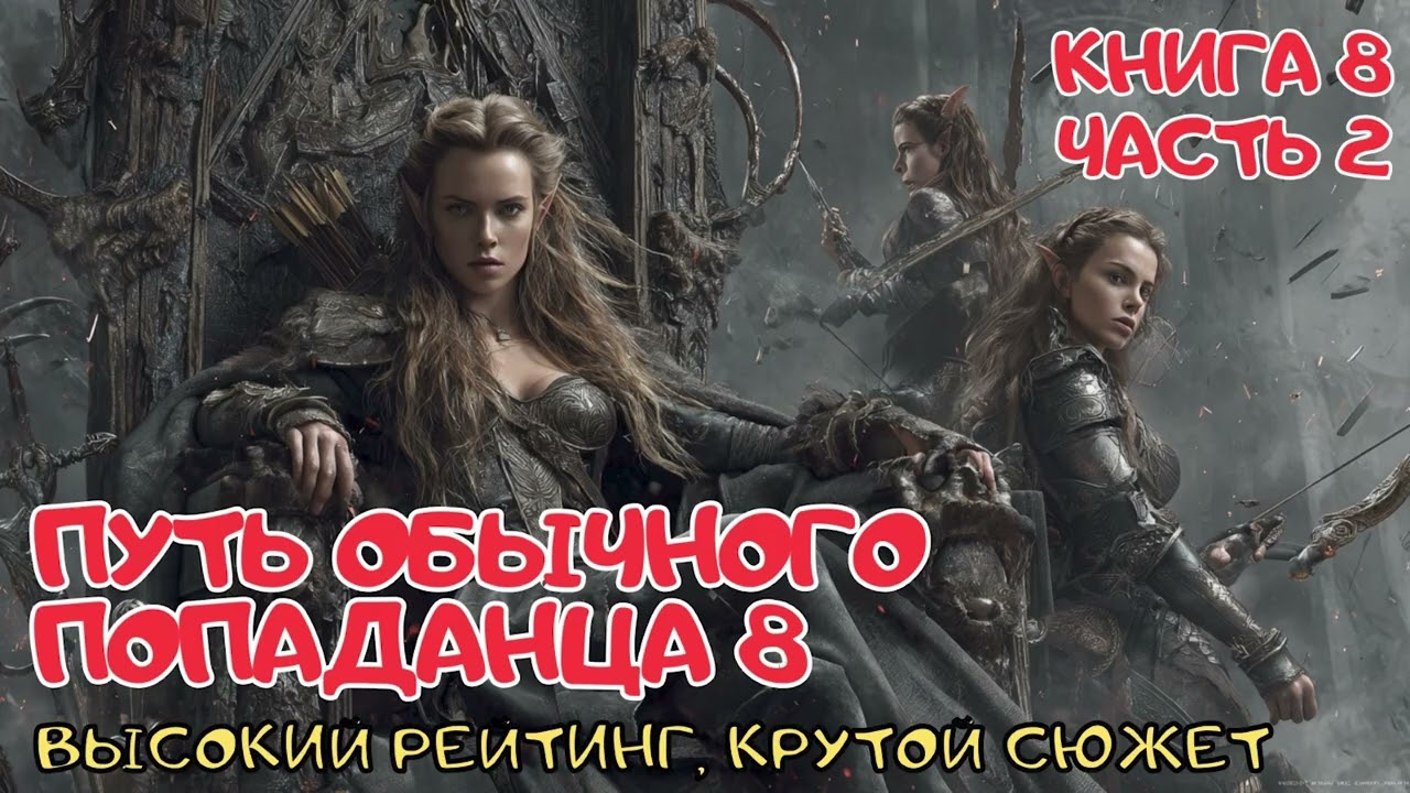 НОВАЯ АУДИОКНИГА: ПУТЬ ОБЫЧНОГО ПОПАДАНЦА ( КНИГА 8, ЧАСТЬ 2 )
