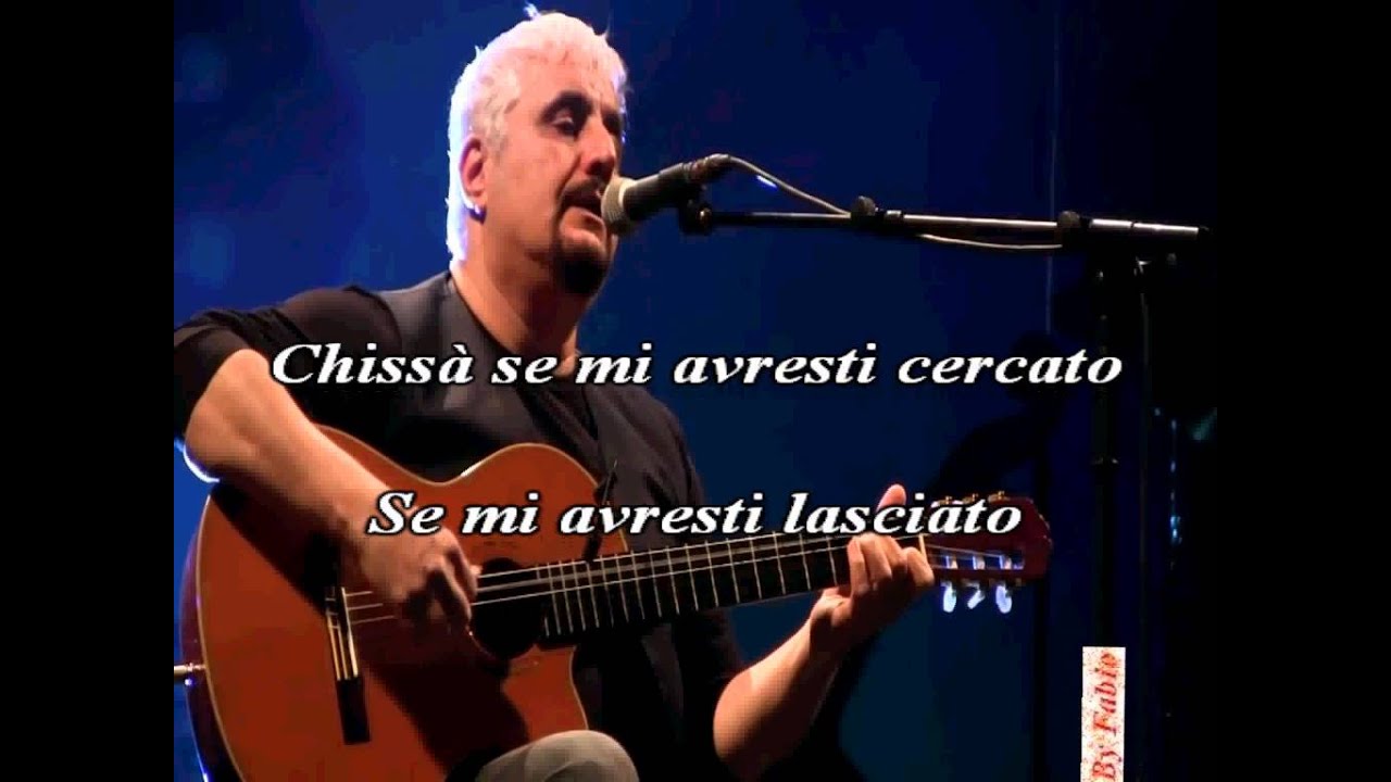 Pino Daniele  Resta Resta  cu' mme' Karaoke