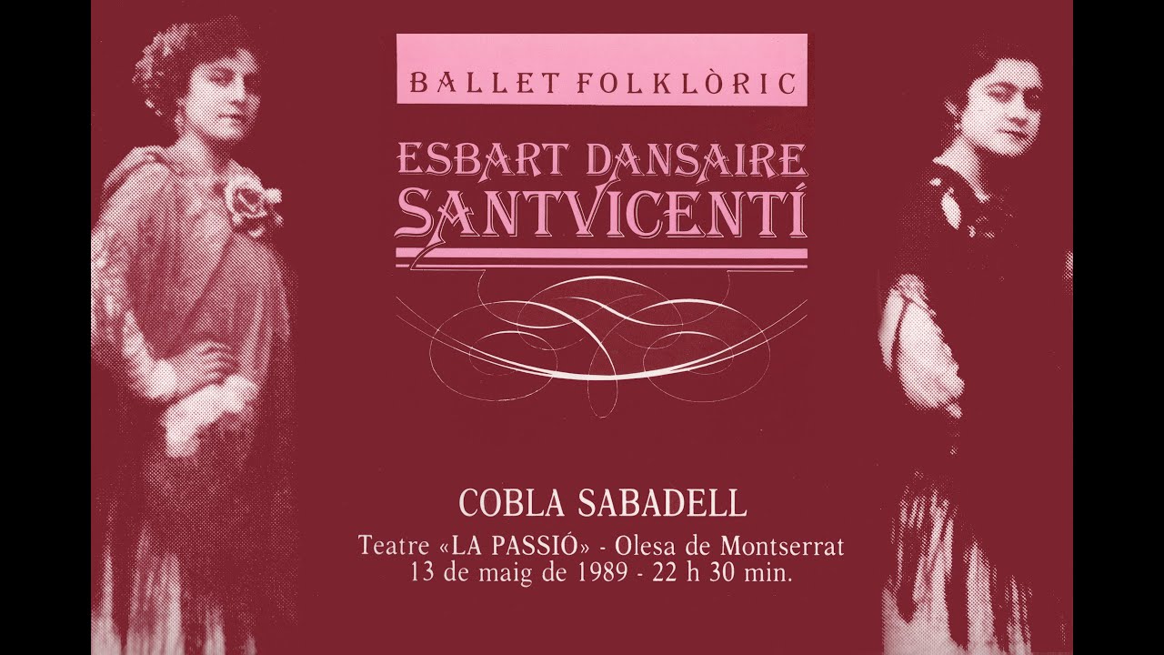 L'Esbart Dansaire Santvicent&iacute; al Teatre 