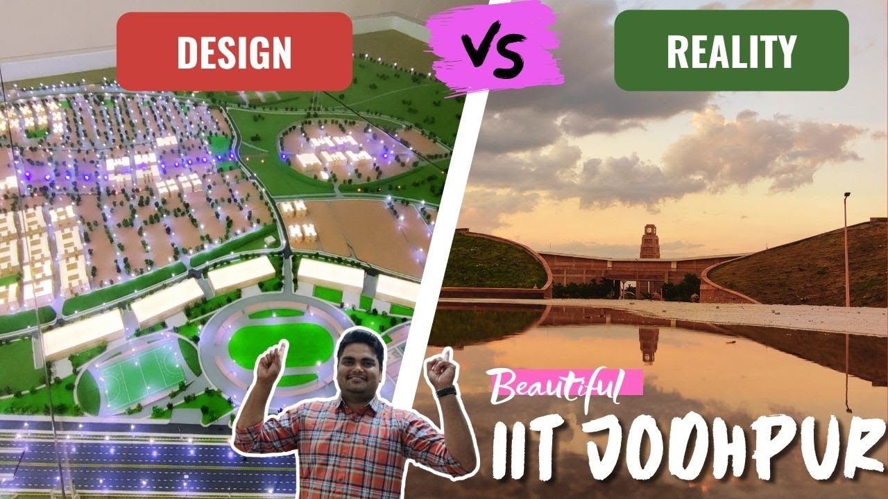 IIT Jodhpur beautiful Campus | Design Vs Reality | Vlog #8