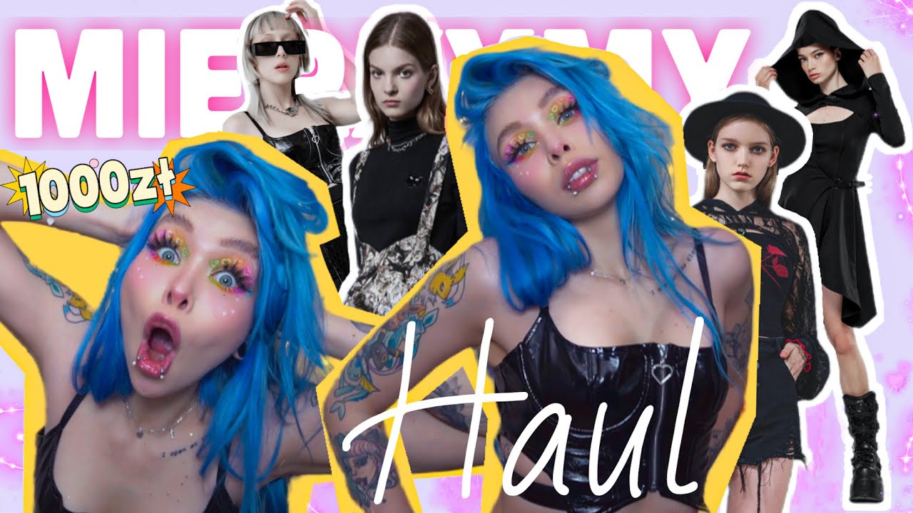 💜✝️Haul GOTYCKICH, alternatywnych UBRAŃ  z PunkRave✝️💜