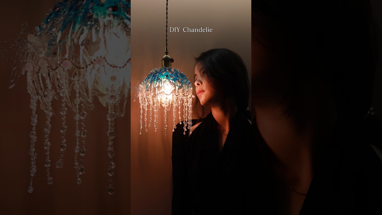 DIY Chandelier#diy #diycrafts #handmade #art #youtube #giftideas #diyprojects #gift #chandelier
