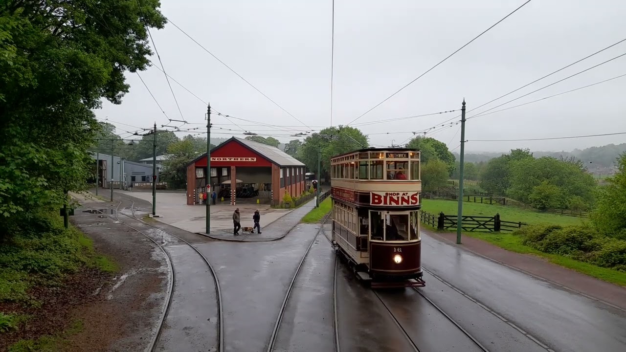A Trip On The Beamish Tramway.