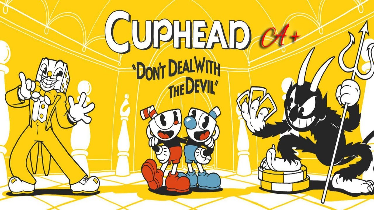 Gambling-Addicted-Cup-Kitten VS The World! - Cuphead All Bosses A+