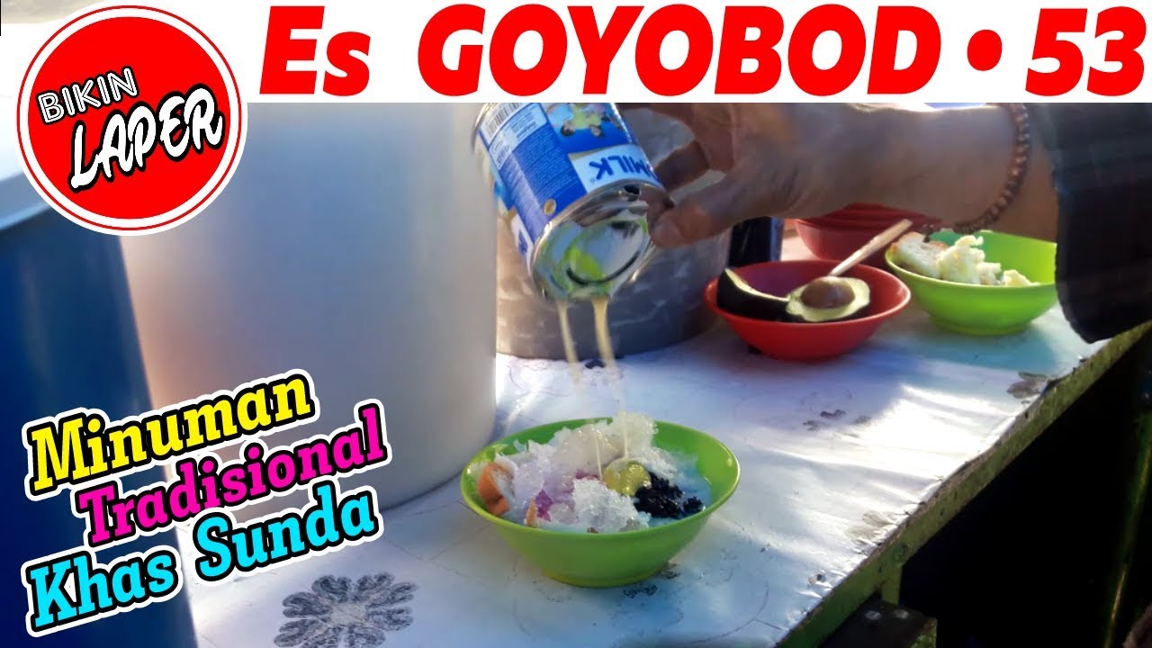 BARU BUKA LANGSUNG DI SERBU PEMBELI !! ES GOYOBOD TERLARIS BIKIN SEGER | BANDUNG STREET FOOD