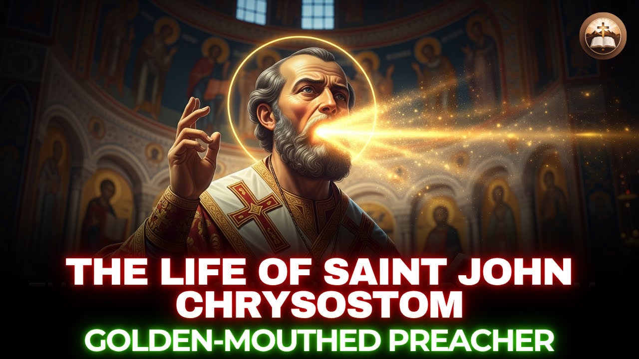 The Life of Saint John Chrysostom | The Golden-Mouthed Preacher Who Changed the Church Forever