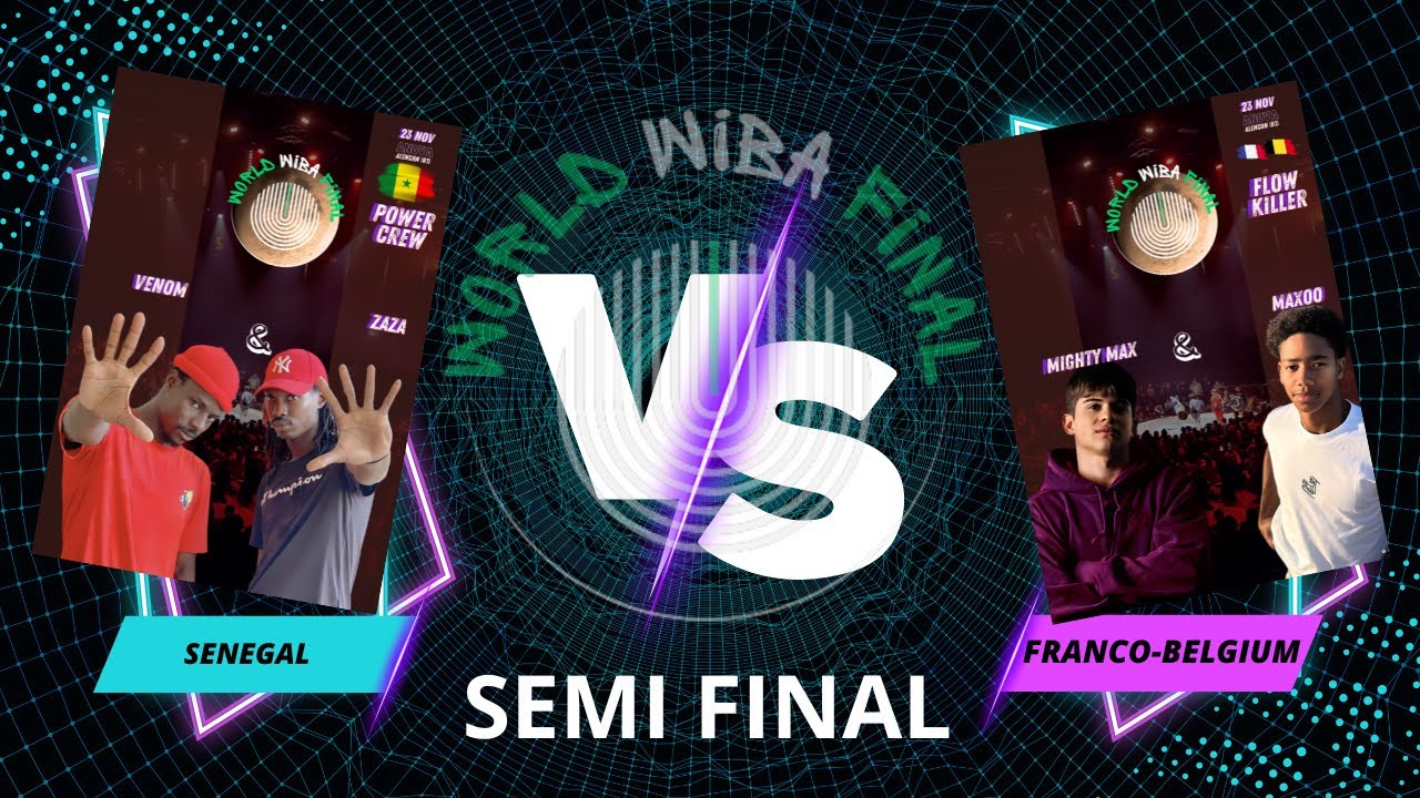 WIBA MORLD FINAL 2024 / SEMI FINAL SENEGAL VS FRANCO-BELGIUM