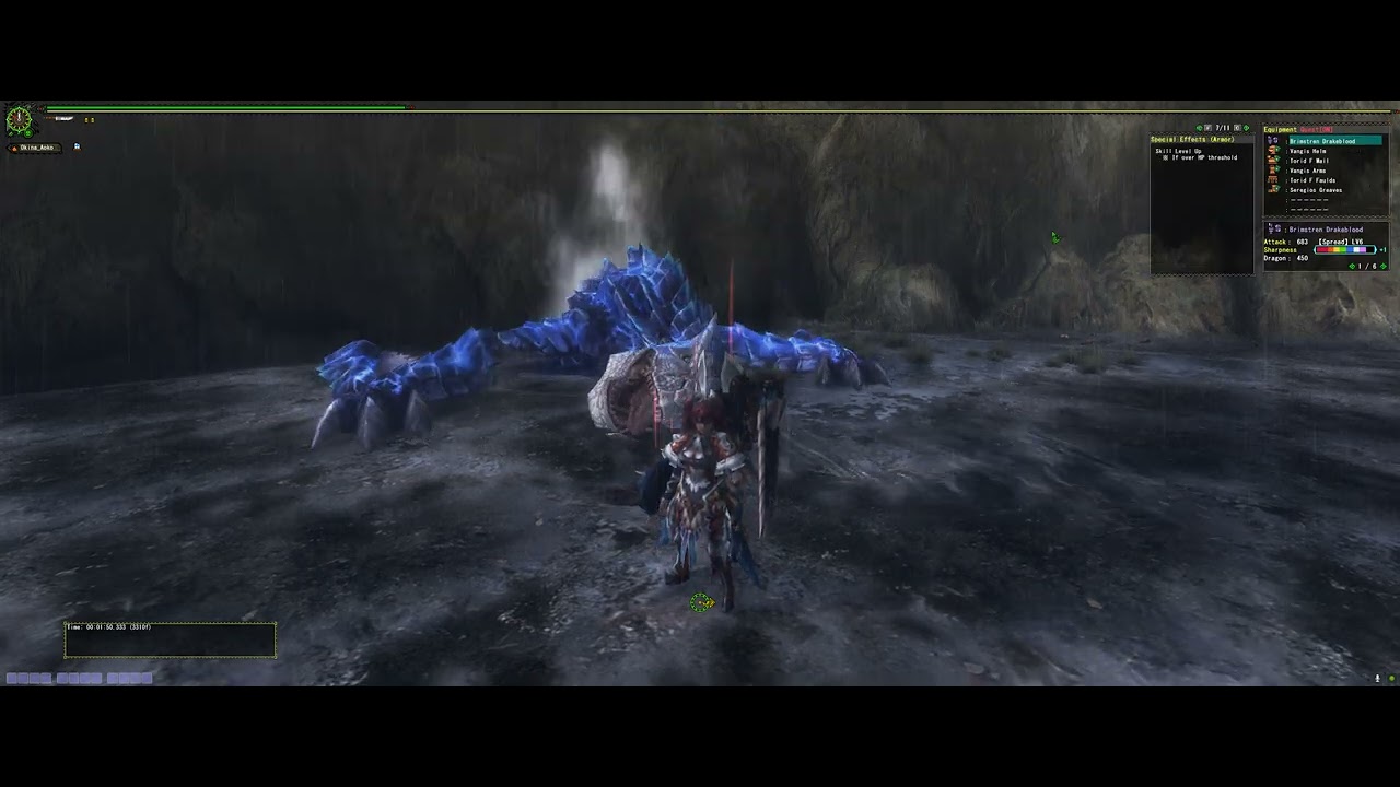 MHFZ-Z - HR5 Diorekkusu Earth Gunlance Solo (Adrenaline)