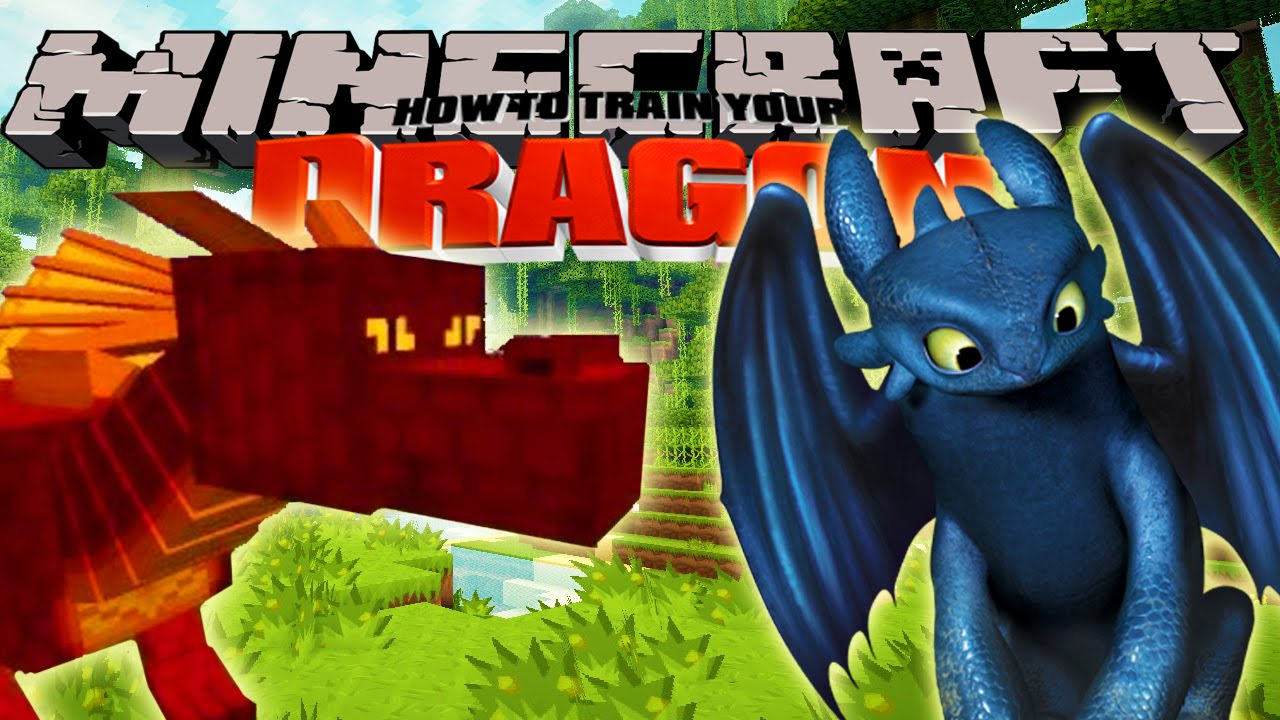 Minecraft - HOW TO TRAIN YOUR DRAGON - Baby Dragons [1]