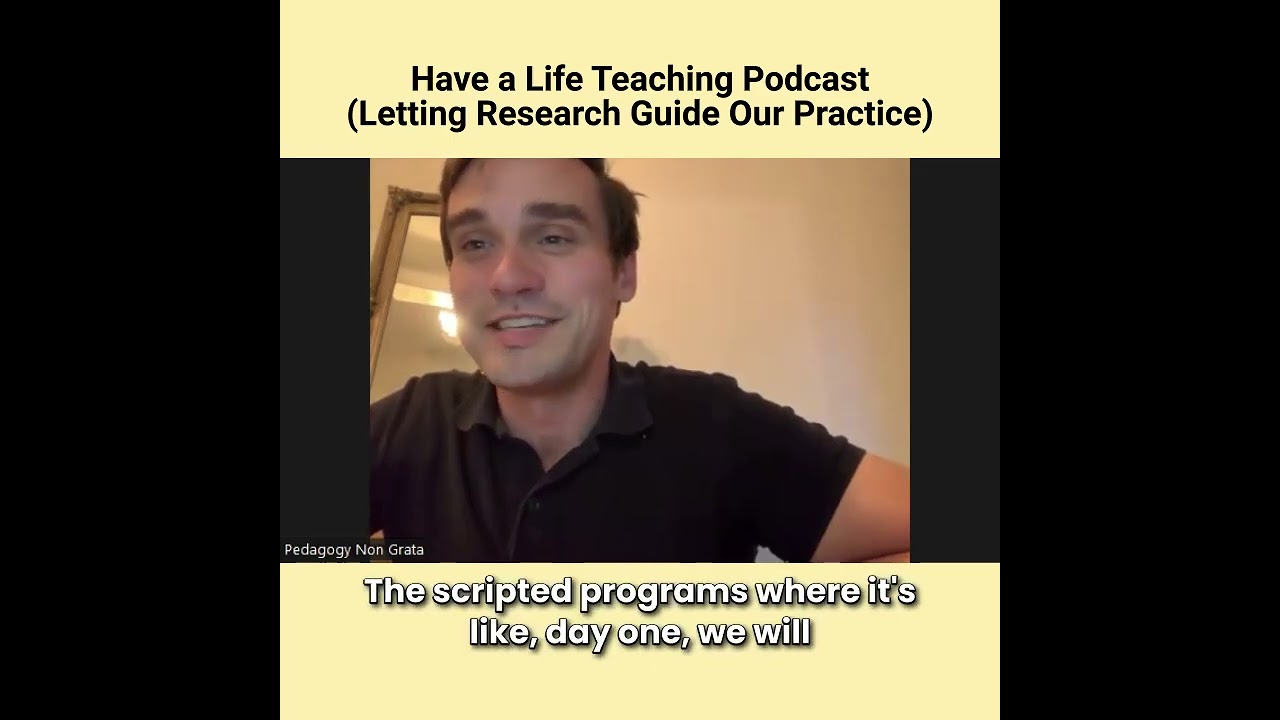 How Teachers Can Use Research to Improve Their Teaching (Nathaniel Hansford)