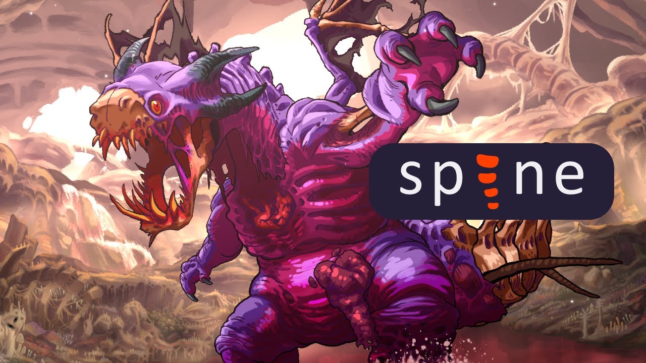 【Spine】ドラゴンゾンビの中身