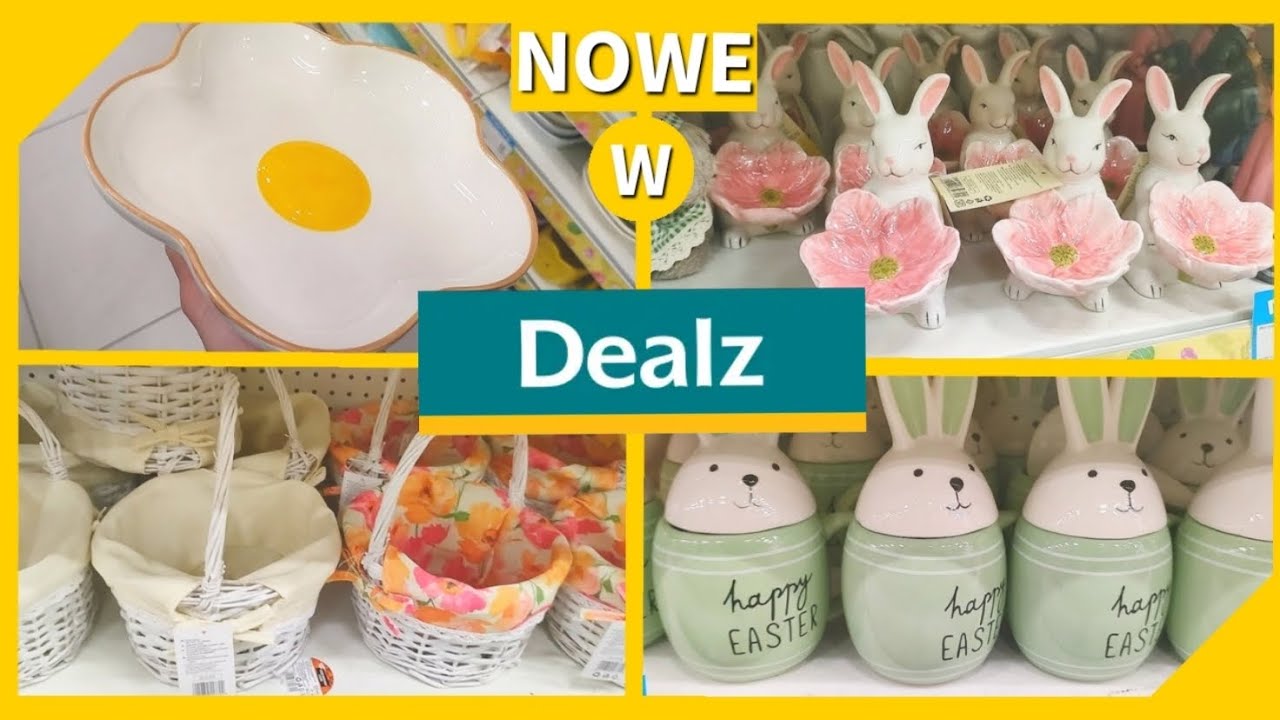 NOWOŚCI w DEALZ ❗ DEKORACJE WIOSENNE I NA WIELKANOC 🐣 HIT ❗To które warto kupić ❗ Przegląd półek 