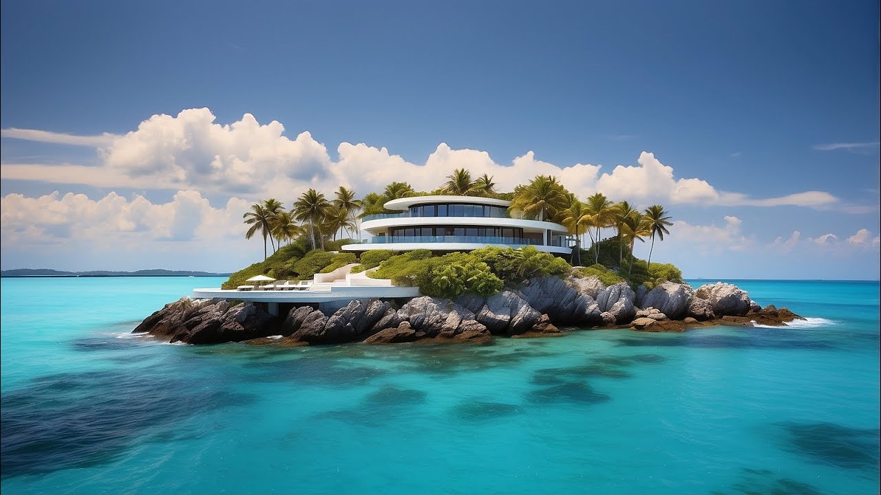 The $310 Million Paradise World's Most Expensive Private Island (SUPER LUXURY)