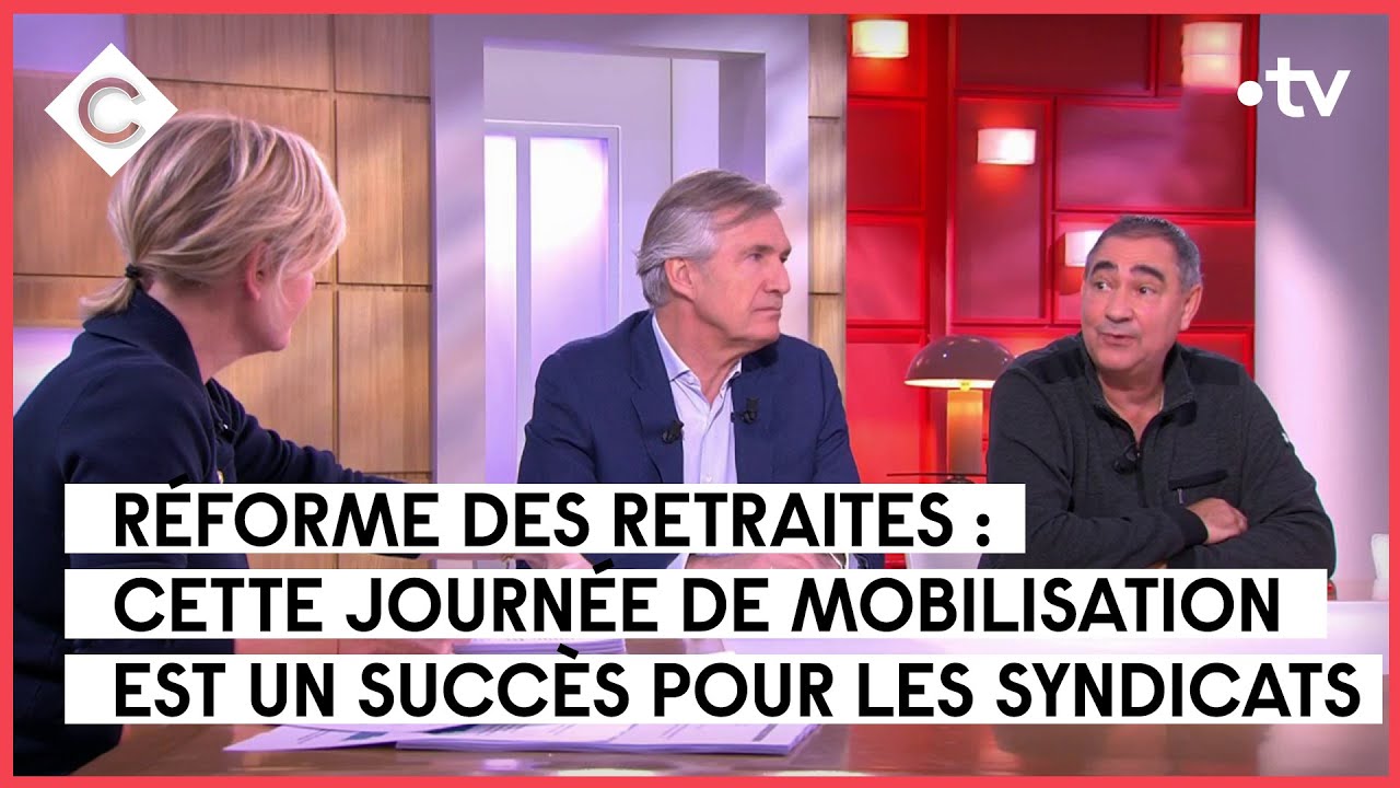 Nicolas Beytout, Fabrice Ange&iuml; et Dr Jimmy Mohamed - C &agrave; Vous - 31/01/2023