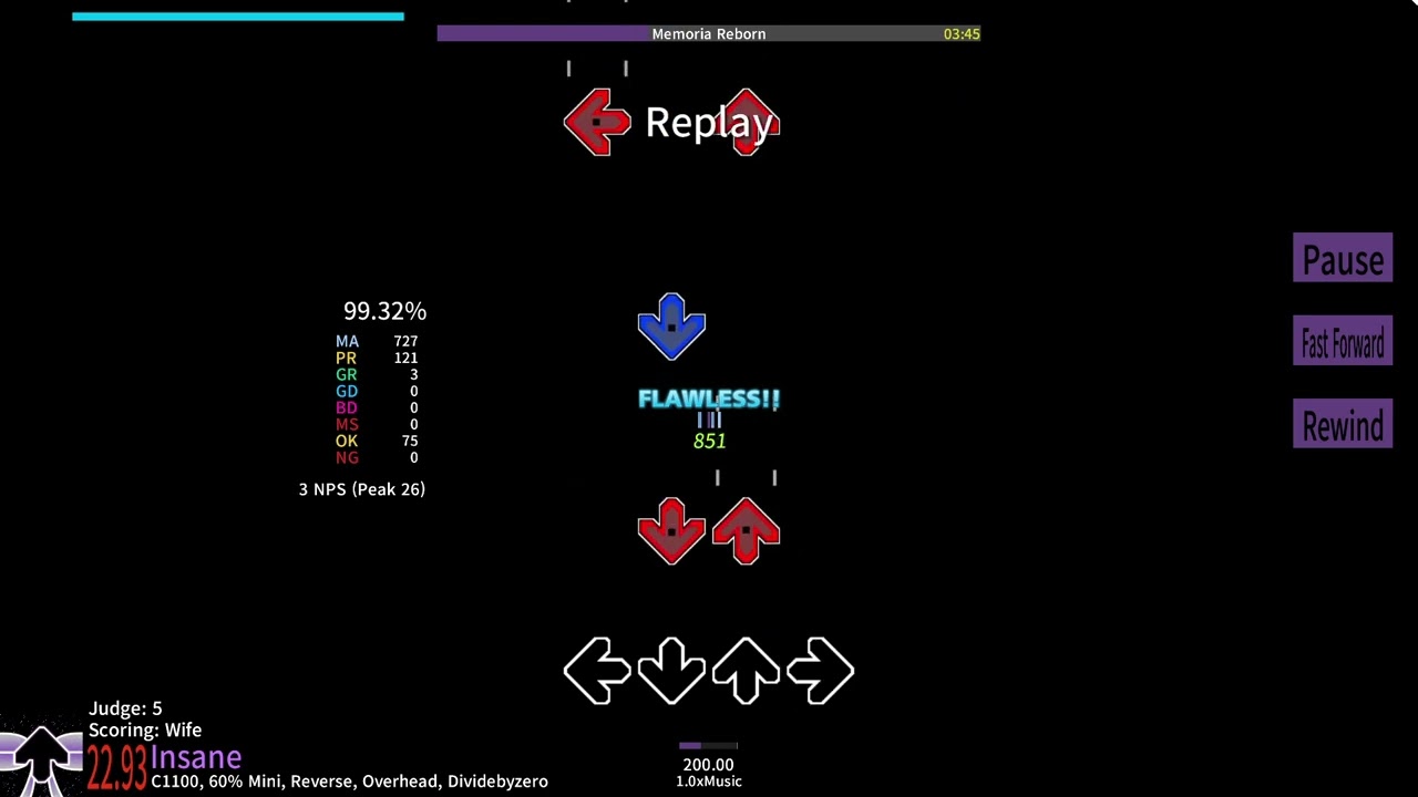 Etterna | Memoria Reborn FC 99.67% 2g