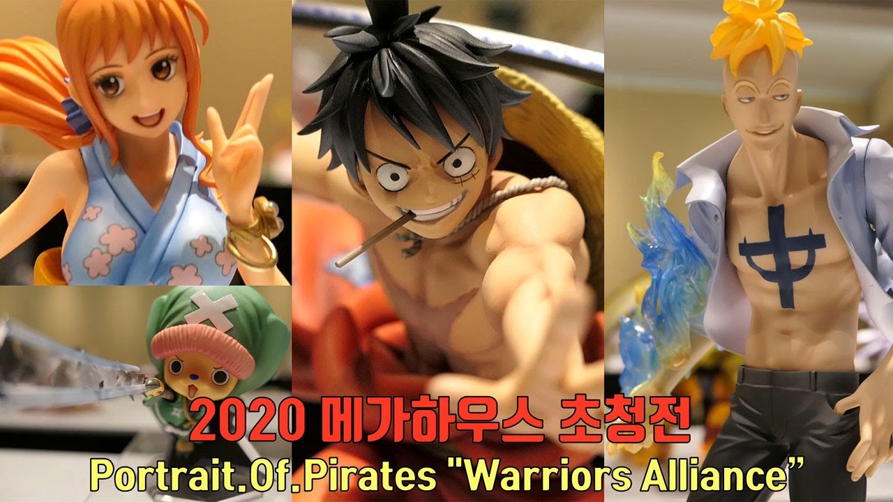메가하우스 초청전 l  P.O.P ONEPIECE Warriors Alliance Luffy-tarou & Ninja Onami & Chopperemon & Doctor Marco