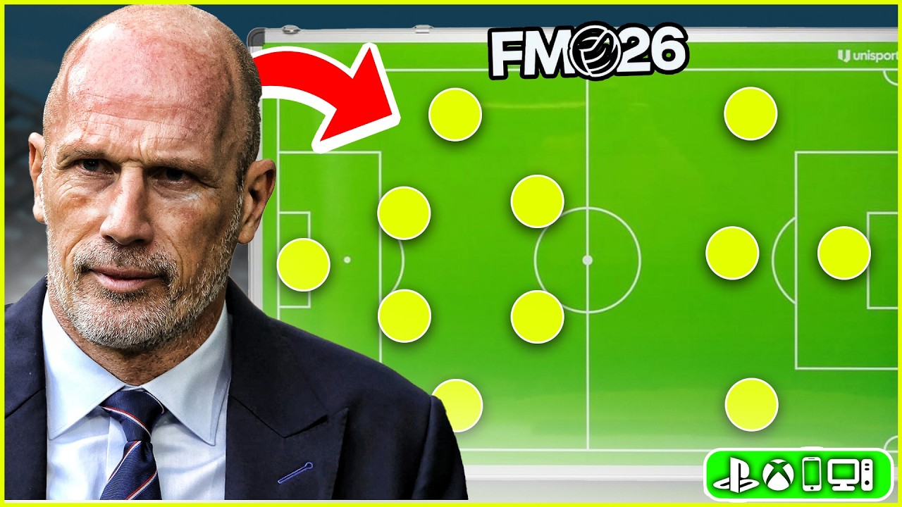 The Most BROKEN Championship Tactic EVER! (120 Pts) | Best FM26 Tactics
