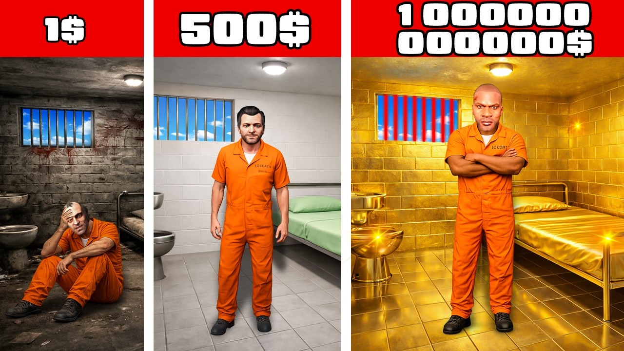 S'ÉVADER DE LA PRISON LA - CHÈRE À LA + CHÈRE SUR GTA 5 !