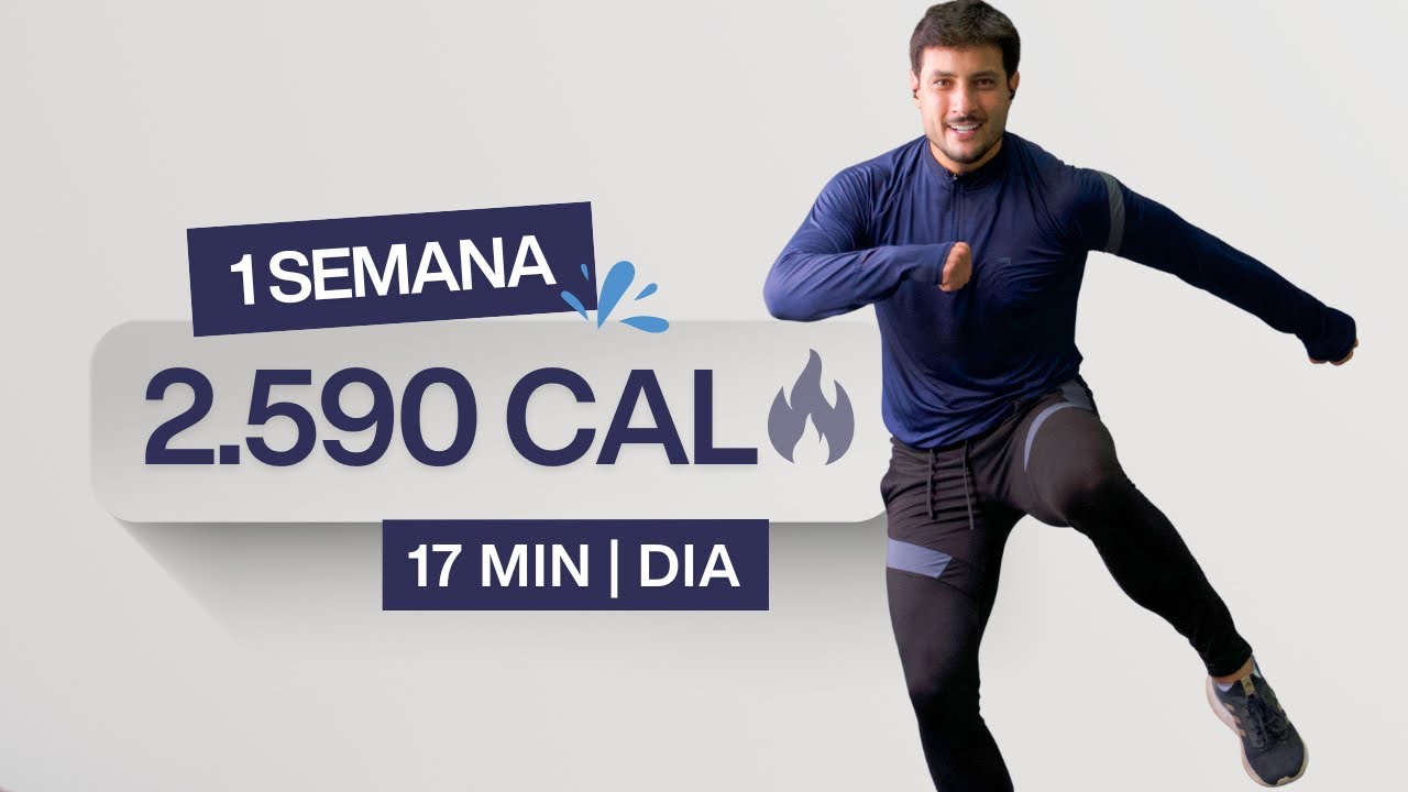 TREINO FÁCIL para fazer em casa e gastar um ABSURDO de calorias | CARDIO HIIT 17 MIN
