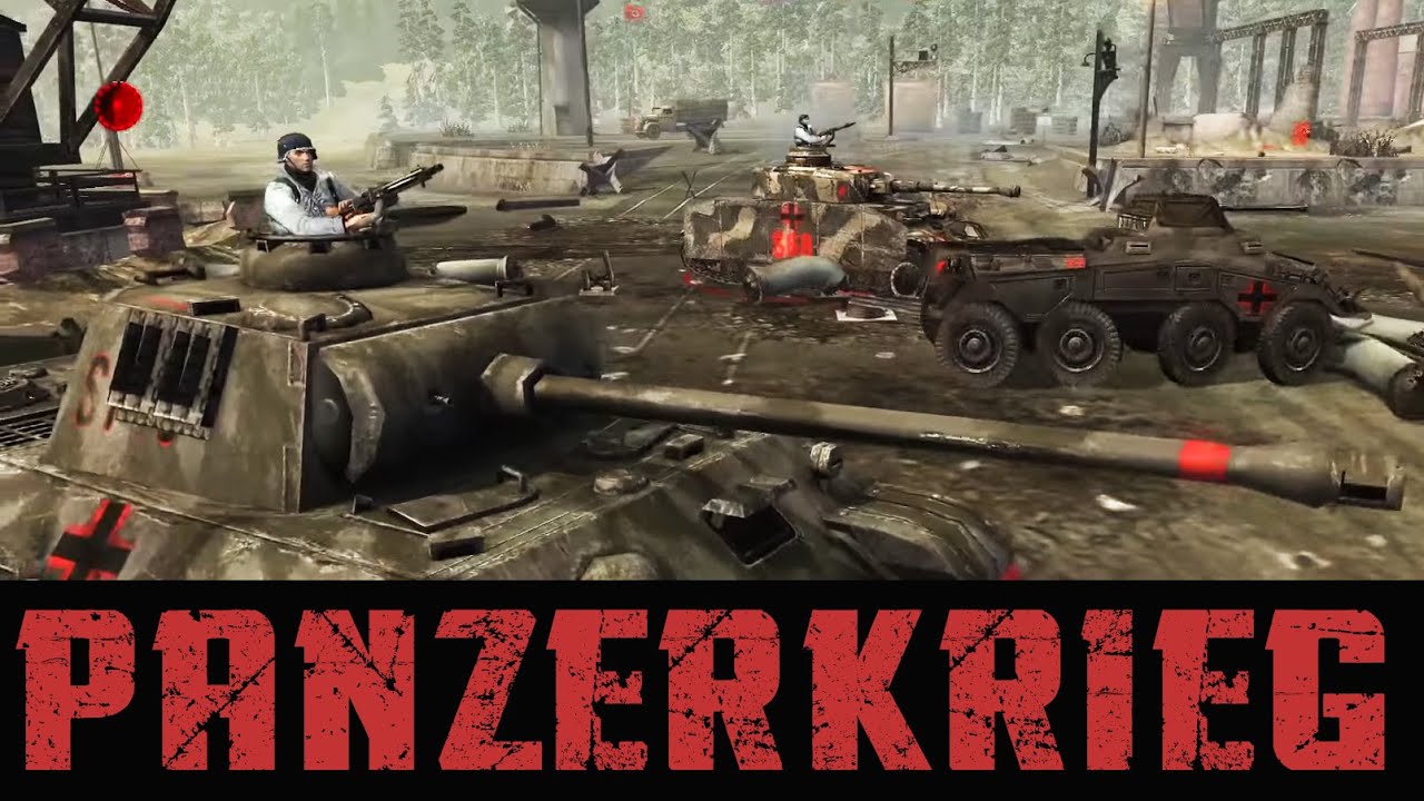 CoH1 1v1 - Panzerkrieg! can the US Armor corp stop the heavy German  forces?