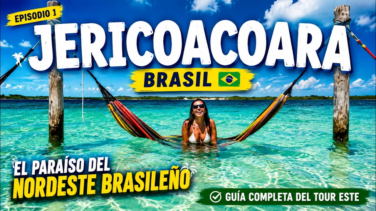 JERICOACOARA🇧🇷: El paraíso del nordeste Brasileño. Guía completa del tour este